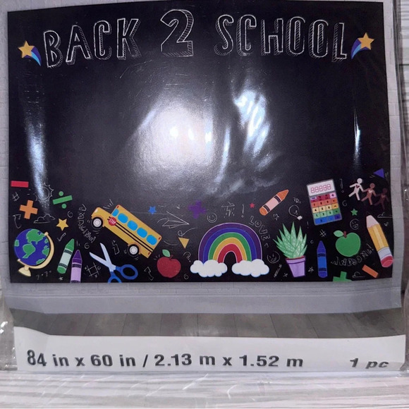 Celebrate it Back to school Backdrop - Picture 2 of 3